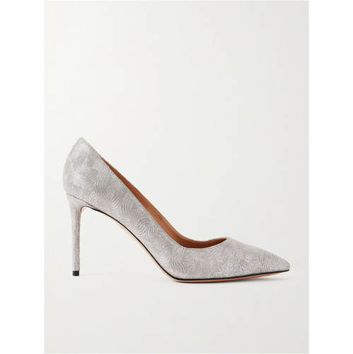 Aquazzura 女士 SS26 高跟鞋 Purist 85 皮质浅口鞋