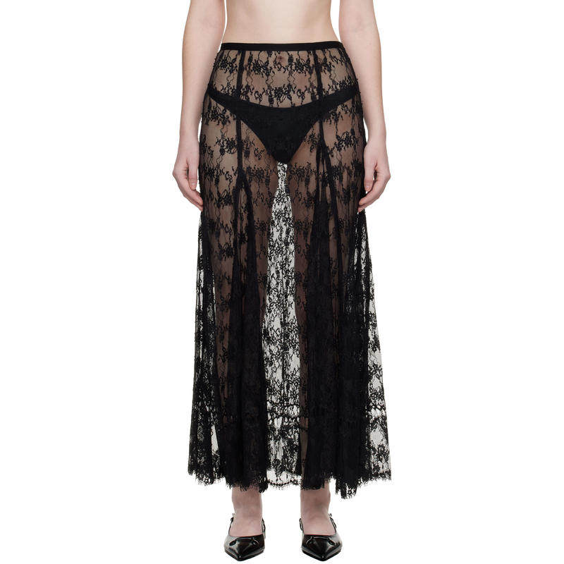 Collina Strada 女士 超长裙 黑色 Pamela 半身裙