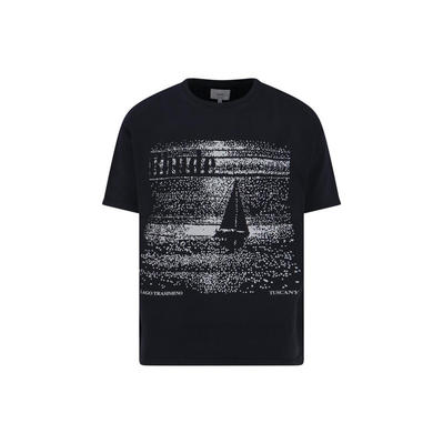 Rhude 男士 SS26 上衣 and Polos T恤黑色