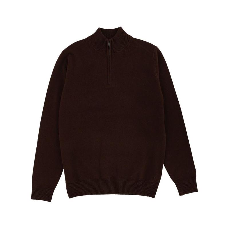 MC2 Saint Barth 男士 FW25 毛衣 Mc2 聖巴特島拉鍊領羊毛針織衫