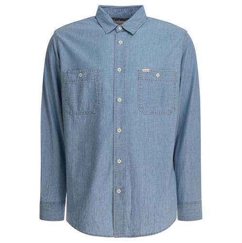 Filson 男士 SS26 衬衫 Chambray Cpo 纽扣