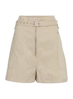 Isabel Marant Étoile 女士 短裤 Parana 棉质亚麻短裤