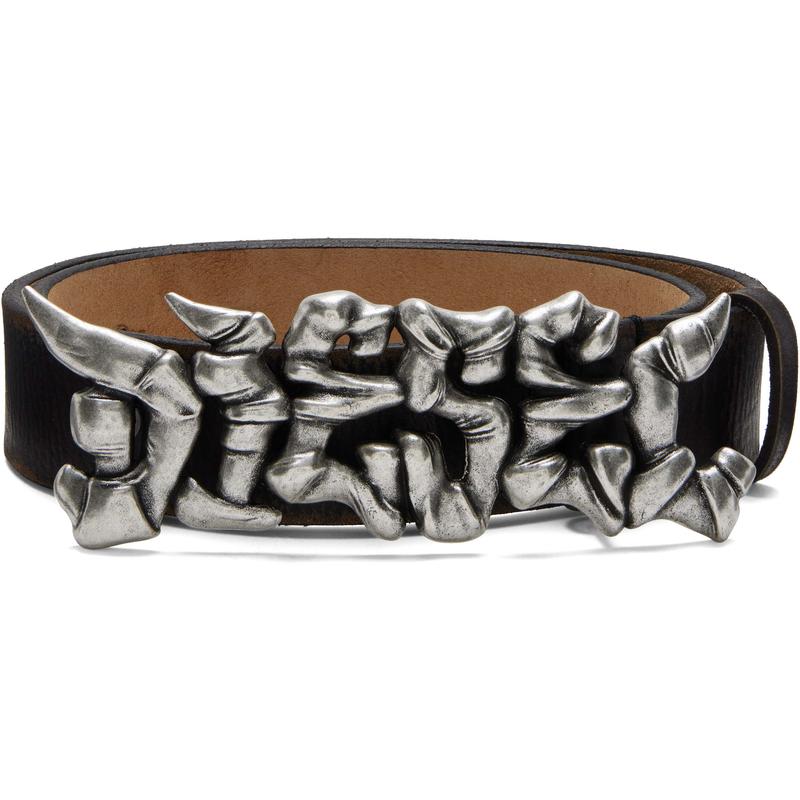 Diesel 女士 腰带 棕色 B-Graffiti 腰带