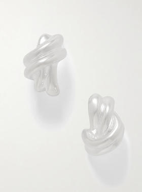 Completedworks 女士 CO 耳环 Kettle 再生银色耳环