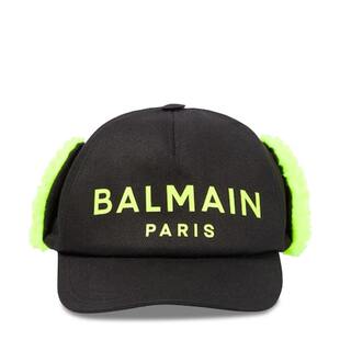 Balmain 巴尔曼 男童 棒球帽 Teddy-trimmed 童装