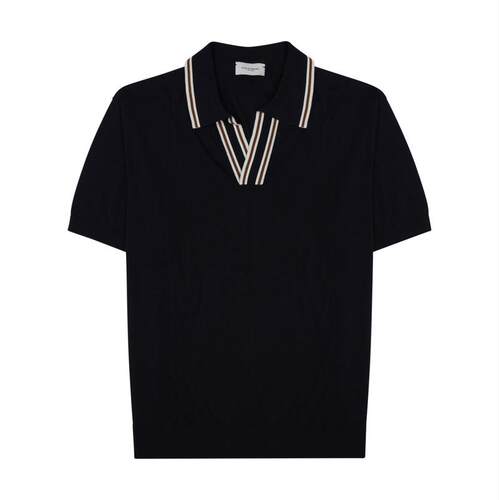 PAOLO PECORA MILANO 男士 SS26 POLO衫 (SETA MISTO COTONE)