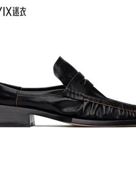 Miista 女款黑色 Isla 乐福鞋 迷衣时尚