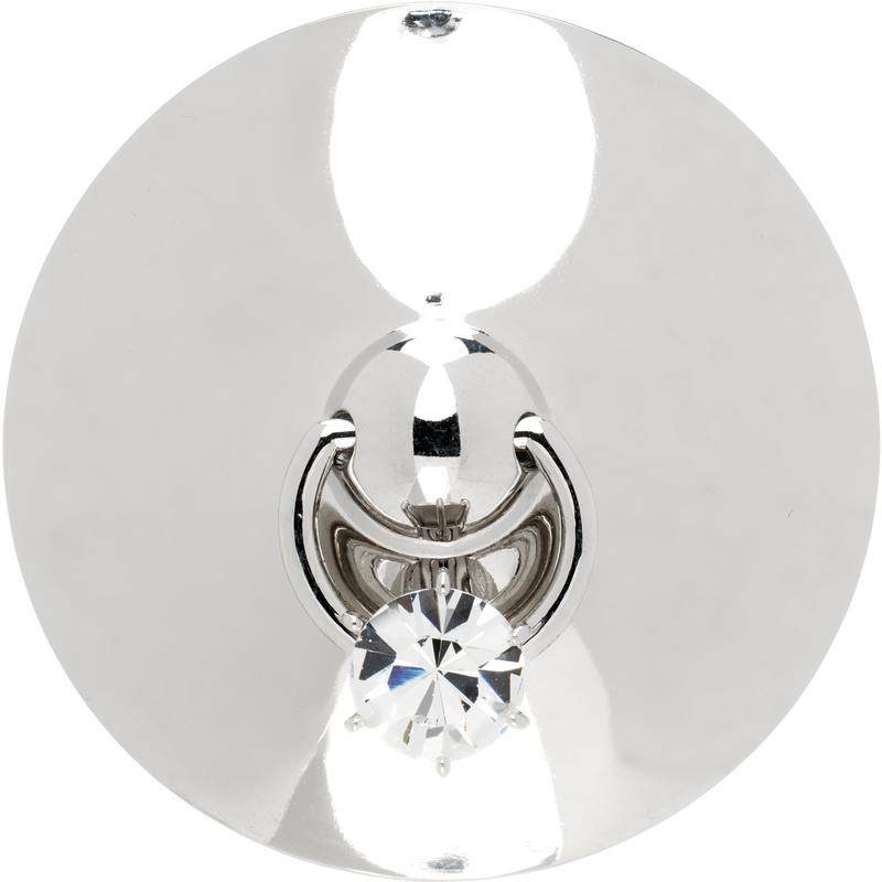 Panconesi 女士 胸针 银色 Lamina Diamanti 胸针