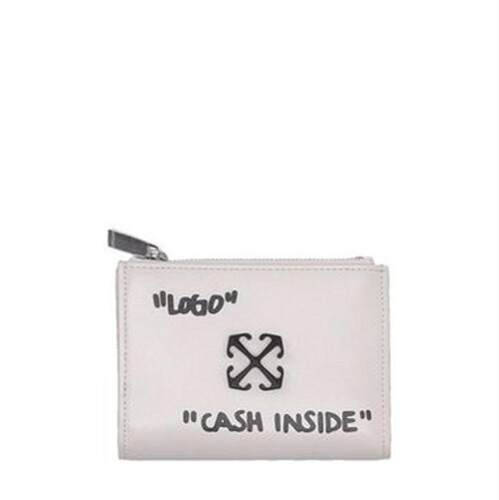 Off-White 女士 FW25 钱包 Jitney Quote 拉链双折
