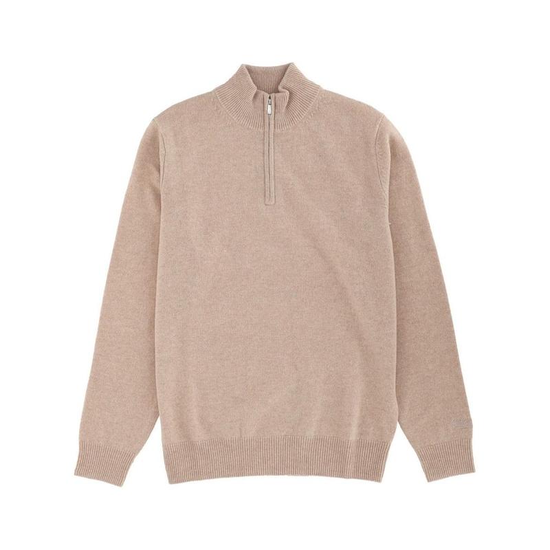 MC2 Saint Barth 男士 FW25 毛衣 Mc2 聖巴特島傑明半拉鍊毛衣