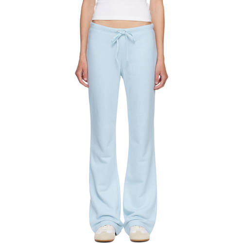 SKIMS 女士 长裤 蓝色 Drapey French Terry Straight Leg