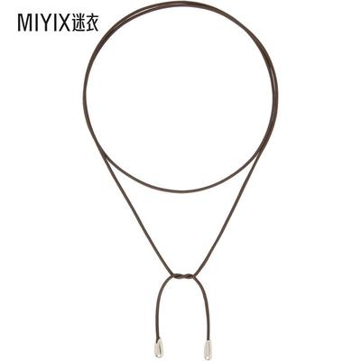 Sophie Buhai 女款Shoelace Faux-Leather 项链 迷衣时尚