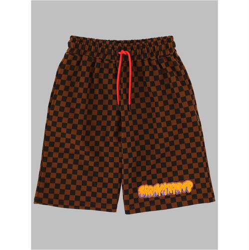 Sprayground 中性（儿童） SS26 短裤 makes world go round 童装
