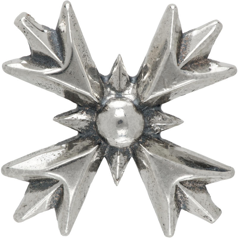 Emanuele Bicocchi 男士 耳环 单只 Crest 耳钉