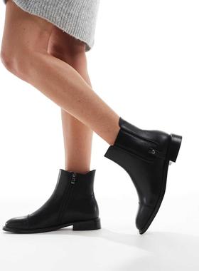 London Rebel 女士 切尔西靴 Scarlett refined 切尔西靴(黑色)