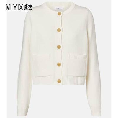 Velvet by Graham & Spencer 女款Mahal 棉质羊绒针织开衫 迷衣时