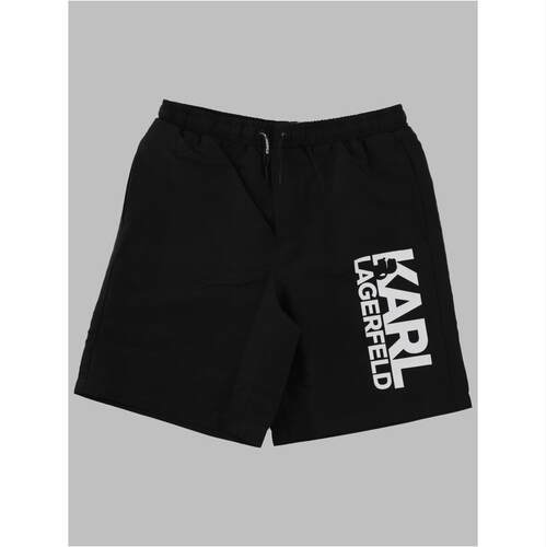 Karl Lagerfeld 卡尔·拉格斐 男童 SS26 短裤 CON 徽标童装