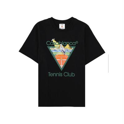 Casablanca 男士 FW26 T恤 MADE 黑色(PORTUGAL T-SHIRTS.)