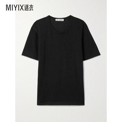 【秋冬新品】ÉTERNE 男友风开司米针织T恤 迷衣时尚