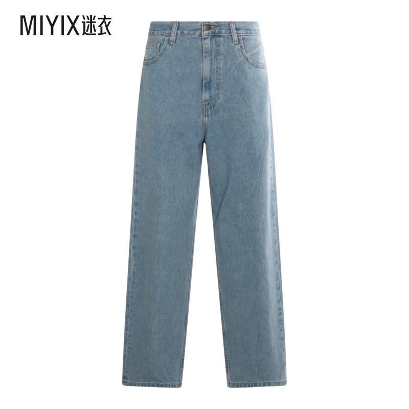 Carhartt WIP卡哈特 女款BRANDON 蓝色棉质牛仔裤 迷衣时尚