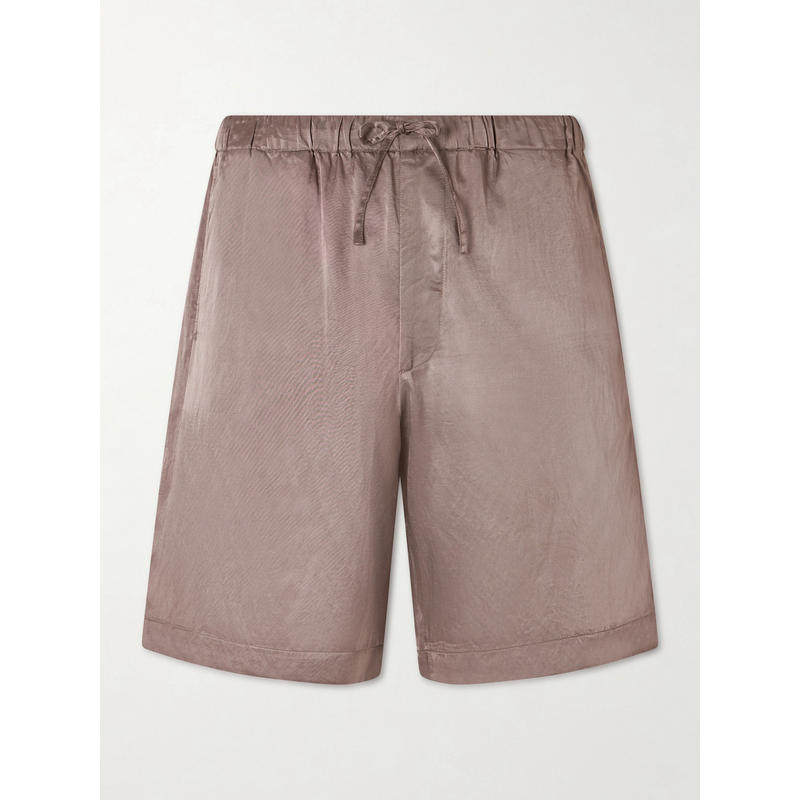 Dries Van Noten 男士 SS26 短裤 直筒斜纹布抽绳短裤,男装,短裤,淘宝优惠券,粉丝福利购,淘宝优惠卷