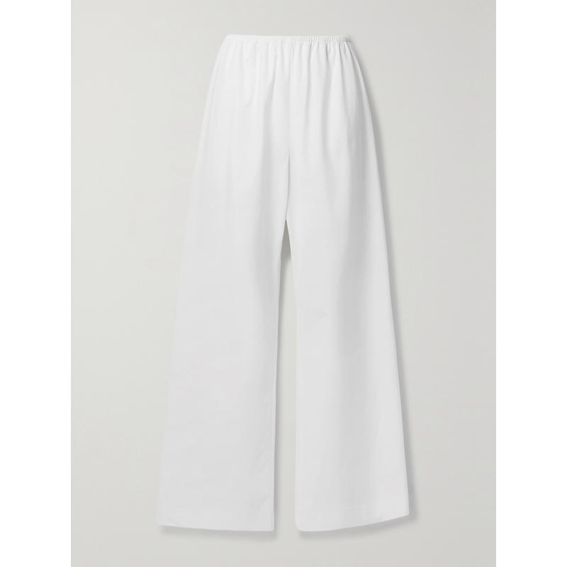 Interior 女士 长裤 The Arthur 纯棉府绸阔腿裤