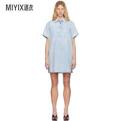 Rag & Bone 女士蓝色 Ultra Featherweight Jocelyn 牛仔连衣裙