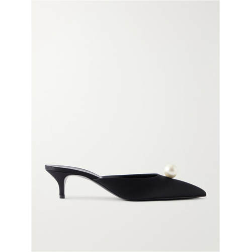 Magda Butrym 女士 SS26 高跟鞋 凉拖(SETA CON PERLA)