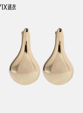 STONE AND STRAND 女款Droplet 10kt 金色耳环 迷衣时尚