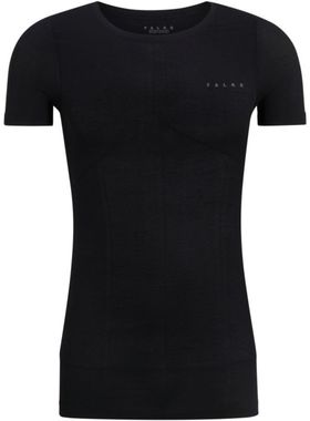 Falke 男士 FW25 T恤 MEN 黑色锦纶T恤