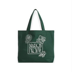 托特包 Maison 徽标印花 SS26 成人 Kitsuné 中性