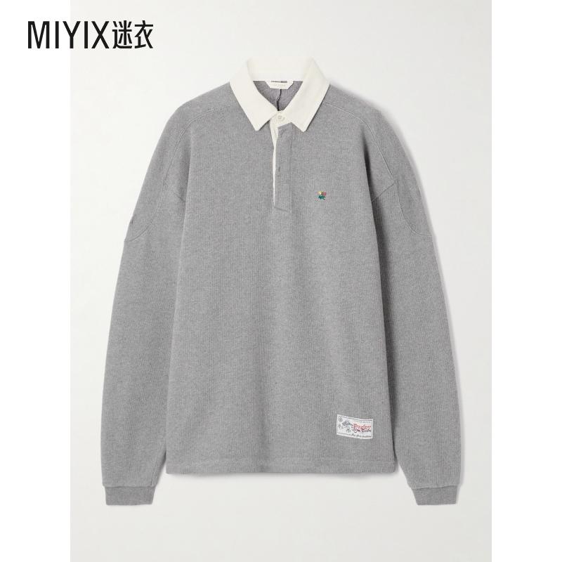 【秋冬新品】Aimé Leon Dore 女款盾徽刺绣罗纹棉质Polo衫 迷衣