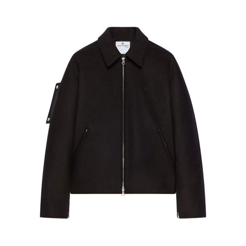 Courrèges 男士 FW25 夹克 羊毛短夹克