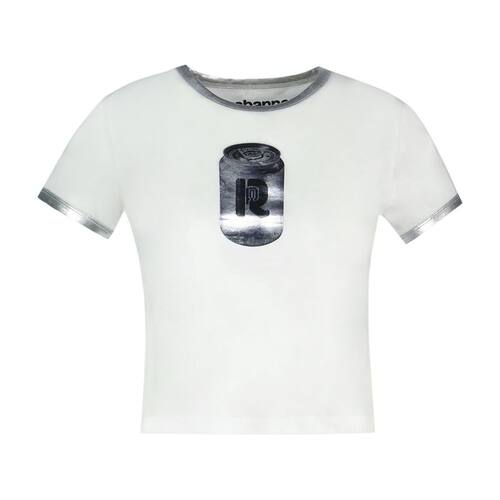 Rabanne 女士 FW26 T恤 棉质白色
