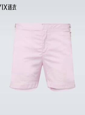 Orlebar Brown 男款Bulldog 绉条纹泳裤 迷衣时尚