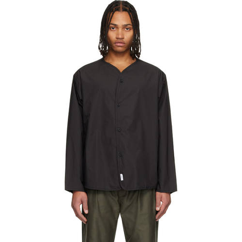 WTAPS 男士 衬衫 黑色 Scout 01