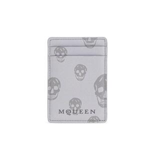 MCQUEEN 亚历山大·麦昆 男士 卡包 Alexander McQueen 骷髅印花