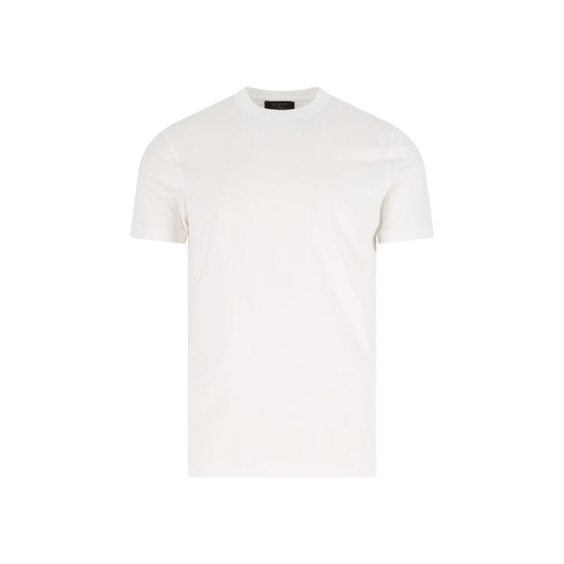 Zanone 男士 FW25 POLO衫 and Polos T恤白色T恤