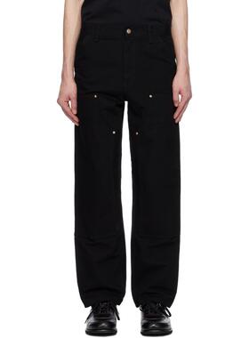 Carhartt WIP 卡哈特 男士 长裤 黑色 Double Knee