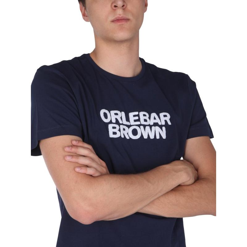 Orlebar Brown 男士 SS21 T恤 Orlebar 棕色 Sammy 毛巾 T 卹