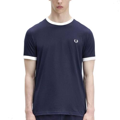 Fred Perry 弗莱德.派瑞 男士 T恤 TAPED RINGER