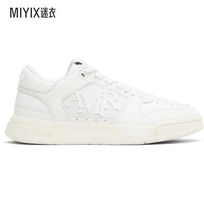Amiri 男款白色 Classic Low 运动鞋 迷衣时尚