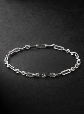 MAOR 男士 手链 Pelham 纯银链条手链