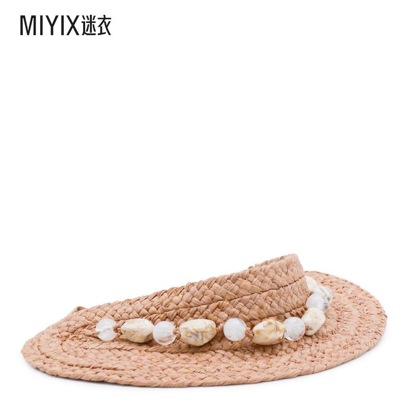 Helen Kaminski 女款NYLA 天然拉菲草编织帽子 迷衣时尚