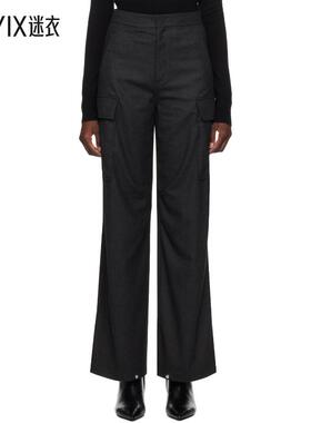 Filippa K 女士灰色翻盖袋长裤 迷衣时尚