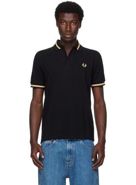 Fred Perry 男士 POLO衫 黑色 M2 Polo 衫