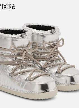 INUIKII 女款登山金属感雪地靴 迷衣时尚