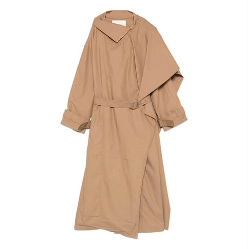 Entire Studios 女士 FW25 外套 SCARFCOAT 沙色