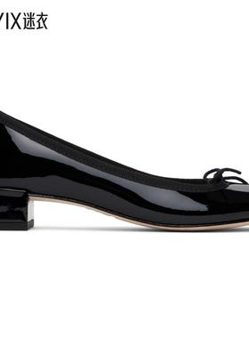 Repetto丽派朵 女款黑色 Camille 低跟鞋 迷衣时尚