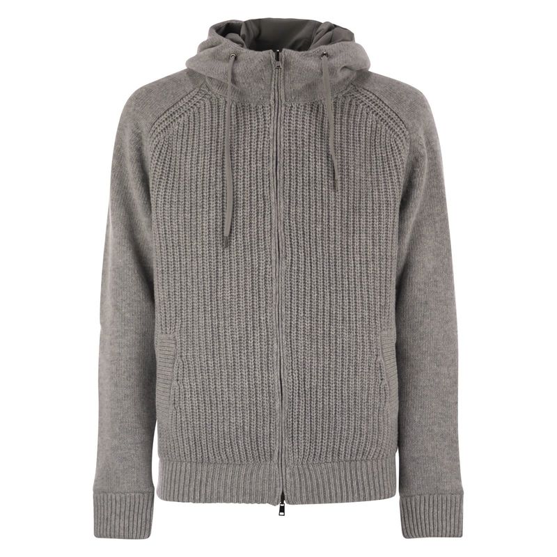 Herno 男士 FW25 夹克 Infinity 雙面抽繩連帽夾克